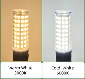 <span class=keywords><strong>Led</strong></span> Dimmable corm đèn bóng đèn nến tiết kiệm ánh sáng chiếu sáng <span class=keywords><strong>G4</strong></span> G9 E11 E12 E14 E17 Ba15d 10W marm lạnh trắng SMD2835 OEM ODM - Product Image 6