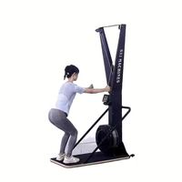 Equipo de gimnasio para ejercicio cardiovascular, máquina de remo de esquí para interiores, simulador de esquí para Fitness, entrenador