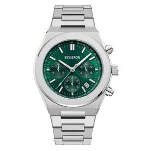 OEM ODM Custom Luxury Stainless Steel Quartz Fashion Charm Chronograph <b>Men's</b> <b>Watch</b> Leather/Silicone for Business Sports - Product Image 4