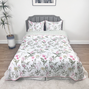 Juego de <span class=keywords><strong>Cama</strong></span> de Verano Estilo Nórdico, Lavado y Suave, Edredón Fresco para Verano, Edredón para Aire Acondicionado, Edredón para Estudiantes, Falda de <span class=keywords><strong>Cama</strong></span> - Product Image 2