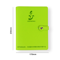 Creat classeur à anneaux flexibles en spirale A5 personnalisé avec impression de carnet de notes de journal et planificateur d'affaires