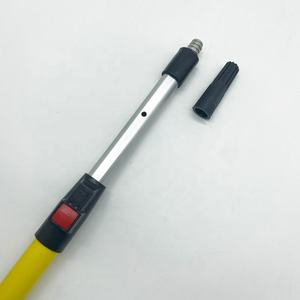 Perche télescopique d'extension <span class=keywords><strong>de</strong></span> <span class=keywords><strong>rouleau</strong></span> <span class=keywords><strong>de</strong></span> peinture en aluminium <span class=keywords><strong>de</strong></span> <span class=keywords><strong>fibre</strong></span> <span class=keywords><strong>de</strong></span> <span class=keywords><strong>verre</strong></span> avec verrouillage <span class=keywords><strong>de</strong></span> bouton-poussoir - Product Image 4