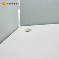 Bureau debout électrique commercial moderne et durable Liserve – Poste de travail modulaire réglable en hauteur (assis/debout) en métal/plastique/bois