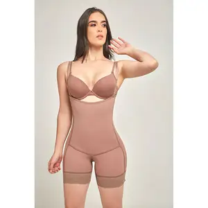 Moldeadora 8105 Fajas artı boyutu kolombiyalı Bodysuit kolombiyalı kadın Shapewear toptan Fajas ürünleri fabrika fiyat