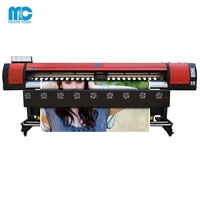 Imprimante à solvant écologique MC Hotsale 1800mm 2500mm 3200m Traceur à jet d'encre grand format Autocollants de voiture en vinyle Fabricants de toiles SAV