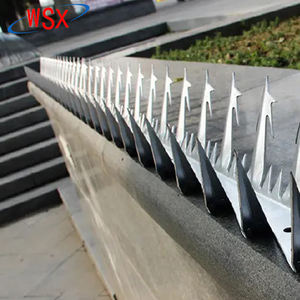 Fil <span class=keywords><strong>de</strong></span> fer barbelé à pointe croisée, vente chaude, directement <span class=keywords><strong>de</strong></span> l'usine, dernière réduction, fil d'acier galvanisé au <span class=keywords><strong>zinc</strong></span>, revêtement PVC, ISO - Product Image 1