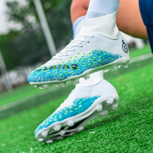 Vente en gros bon marché Bottes de sport pour jeunes femmes et hommes Baskets de football <span class=keywords><strong>d</strong></span>'entraînement Crampons Chaussures de football à la mode - Product Image 6