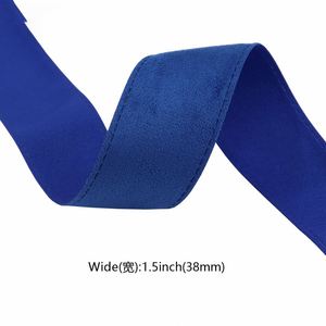 Nouveauté : Ruban en Faux Daim Couleur Unie Chic de 3,8 cm pour Rembourrage de Meubles et Bordures de Coussins, 5 Yards/Rouleau - Product Image 3