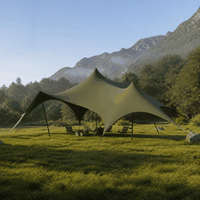 Tente extensible paysagère à installation rapide avec impression de logo personnalisé pour mariages en plein air