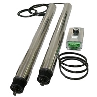 Moteur à tambour de Offre Spéciale 50 60 80 113 138 165mm Interroll équivalent AC DC Drive ou ascenseur tambour rouleau engrenage moteur convoyeur à rouleaux