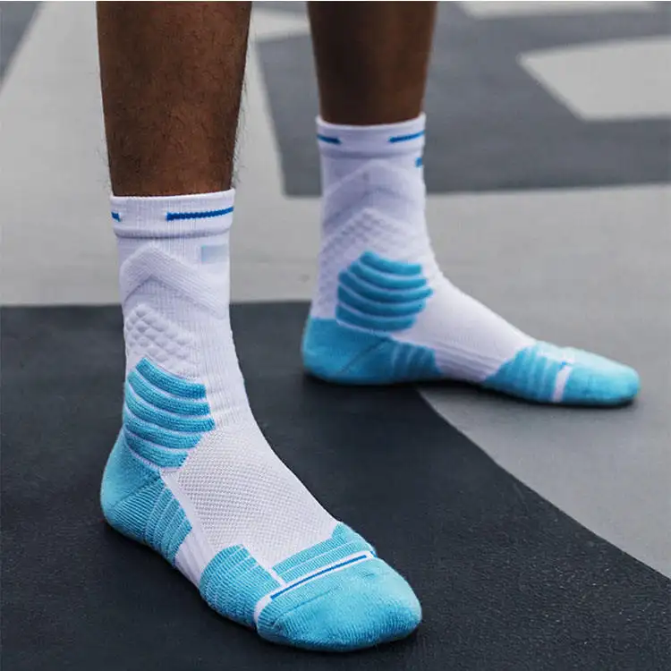 Баскетбольные носки с индивидуальным логотипом, спортивные носки для мужчин и женщин