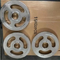 Plaques d'haltérophilie en acier calibrées Powerlifting à vendre