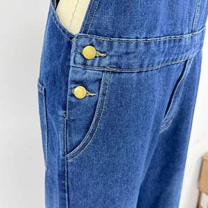 पुरुषों की जींस डेनिम डंगरे ने बीब और ब्रेस की ओवरऑल पैंट को ओवरऑल किया - Product Image 2