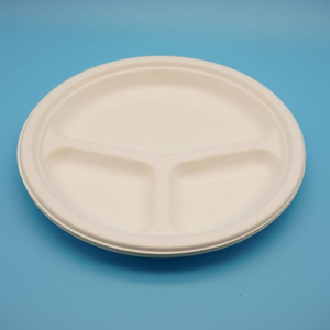 Vaisselle jetable biodégradable en bagasse de canne à sucre, boîtes à lunch, assiettes et bols compostables pour la restauration événementielle - Product Image 4