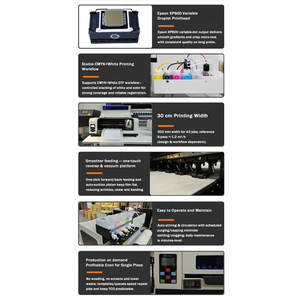 デスクトップ HY-401 XP600 <span class=keywords><strong>A3</strong></span> DTFプリンター 30cm 印刷機 Tシャツ用 インプリマンテ <span class=keywords><strong>A3</strong></span>サイズ DTFプリンター 乾燥室付き - Product Image 3