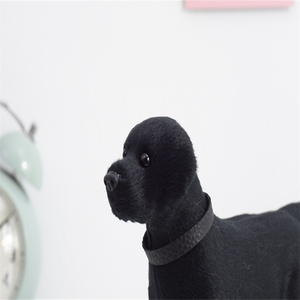 Animaux pour la décoration de la maison, pièces, Simulation, taille réelle, en plastique, décoratif de <span class=keywords><strong>chien</strong></span>, jolis jouets, maison - Product Image 3