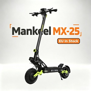 Scooter électrique haute performance MX-25 1200W, pneus de 11 pouces, freinage hydraulique double sécurisé, homologué UE, 55 km/h, pour la conduite quotidienne en ville - Product Image 1