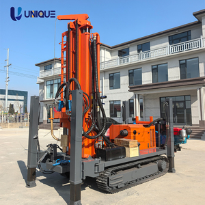 Foreuse hydraulique sur chenilles de 260 m pour puits d'eau, machine de forage de 200 m pour puits d'irrigation, fabriquée en Chine - Product Image 6