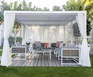 <span class=keywords><strong>Pergola</strong></span> motorisée à lames orientables avec ombrage réglable et design imperméable pour usage extérieur, <span class=keywords><strong>pergola</strong></span> électrique, gazebo, <span class=keywords><strong>pergola</strong></span> - Product Image 4