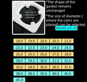 Boîte de protection rigide en plastique pour pièces de monnaie américaines certifiées NGC, PF70 ULTRA CAMEO, dos noir - Product Image 4