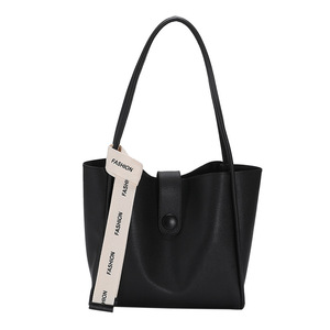 Nouveau sac à bandoulière décontracté automne-hiver, sac à main tendance pour femmes, grande capacité, sac fourre-tout pour femmes, PU résistant à l'eau, personnalisé - Product Image 2