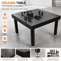 Nouvelle table de soudage 3D modulaire en acier Q355 de précision, extensible, pour plateformes structurelles de travail des métaux de grand format