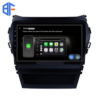 Android 10.0 Voiture Multimédia GPS Navigation Radio Lecteur Dvd Écran Pour Hyundai IX45 Santa Fe 2013-2017 2 + 32GB Trim Head Unit