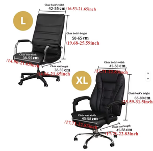 <span class=keywords><strong>Housses</strong></span> de chaise de bureau multicolores, protecteurs de <span class=keywords><strong>fauteuil</strong></span> noirs de haute qualité, <span class=keywords><strong>housses</strong></span> de chaise de gamer jacquard avec accoudoirs inclus - Product Image 6