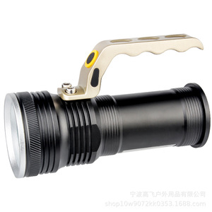 Linterna de aleación de aluminio, batería 18650, luz Led recargable para acampar, uso en exteriores de alto brillo - Product Image 5