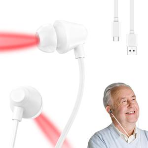 0728 Nouveau Dispositif de Thérapie Auriculaire Personnalisé Mini ABS+Silicone à Brancher pour le Traitement du Ronflement et des Acouphènes, pour un Soulagement Efficace des Acouphènes - Product Image 4