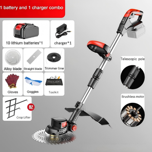 Cortadora de Césped Eléctrica Profesional de 1200W, Portátil y Pequeña, con Batería de Litio Recargable, Duración de 20-90 Minutos, para Uso en Jardín y Hogar - Product Image 2