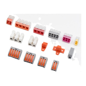 2P màu xanh và màu đen nhanh chóng kết nối màu khối thiết bị đầu cuối báo chí-loại thiết bị đầu cuối cứng và mềm dây song song - Product Image 4