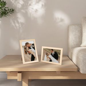 Cadre Photo Mural Noir en Bois MDF pour Collages 8x10 ou <span class=keywords><strong>Photos</strong></span> 5x7 avec Passe-Partout ou 8x10 Sans Passe-Partout - Product Image 5