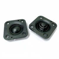 Haut-parleurs de tweeter passifs magnétiques internes à dôme en soie de 48*48MM 6Ohm 15W RMS à haut niveau sonore 93.2dB avec trou de montage pour moniteur JBL