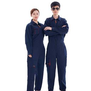 건설 작업복 작업복 남성 산업 전반적인 작업 세트 작업복 자동차 수리 작업 천 - Product Image 5