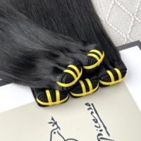 Lots de Cheveux Naturels Vietnamiens de Qualité Supérieure 12A, Tissage Droit Comme un Bâton, Cheveux Humains Vierges Bruts en Gros