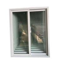 Ventanas Corredizas Modernas de PVC con Doble Acristalamiento y Función Insonorizante, Venta al Por Mayor, Fabricante OEM, Ventana para el Hogar