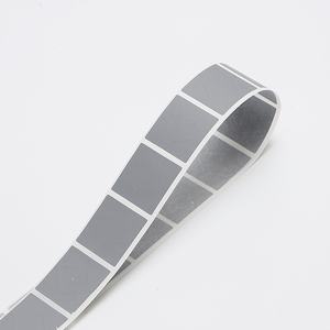 Scratch off <b>Sticker</b> Factory Self Silver Wavy Striped zebra Print Holographic Safety Scratch off <b>Sticker</b> - Product Image 4