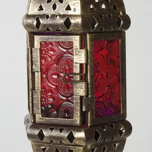 Farol negro de estilo marroquí para decoración del hogar y exterior, farol colgante de <span class=keywords><strong>metal</strong></span> decorativo - Product Image 4