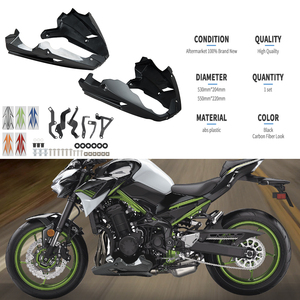 XXUN moto ventre Pan moteur Spoiler inférieur carénage capot couverture corps cadre panneau pour <span class=keywords><strong>Kawasaki</strong></span> <span class=keywords><strong>Z900</strong></span> 2020 2021 2022 <span class=keywords><strong>2023</strong></span> 2024 - Product Image 5
