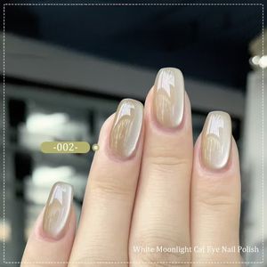 Esmalte em Gel Olho de Gato Cerâmica Moonlight Modelador Outono e Inverno Novo Flash Cristal Porcelana Branca Gel Olho de Gato para <span class=keywords><strong>Nail</strong></span> Art - Product Image 4