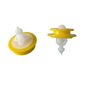 For Volvo V40 V60 XC60 XC90 Fender <b>Wheel</b> Arch Rivet Clip Yellow Fastener Repair <b>Replacement</b> Part - Product Image 5
