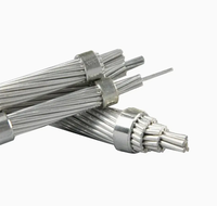 Cable Eléctrico de Aluminio AAC AAAC, Estándar, Reforzado con Acero, para Uso Aéreo, Conductor ACSR
