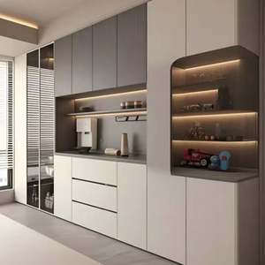 El Fabricante Ofrece Gabinetes de Restaurante Modernos y Sencillos al por Mayor, Equipados con Gabinetes de Madera de Varios Colores - Product Image 6