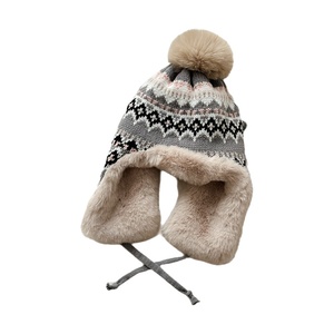 قبعة طيار أمريكية دافئة للشتاء للاستخدام الخارجي للجنسين للتنقل - نسيج مشترك من السباندكس/القطن - Product Image 4