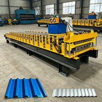Machine de formage double couche pour tôles de toiture ondulées en acier couleur populaires 686 IBR et 760