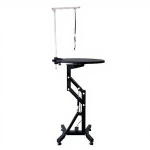 <span class=keywords><strong>Table</strong></span> de toilettage pour animaux de compagnie en acier inoxydable Lehuo avec fonction de levage électrique, élimination des poils, source d'alimentation rechargeable - Product Image 4