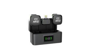 Micrófono Lavalier Inalámbrico para iPhone/Cámara/Android/PC, 2.4G, 48kHz/24-bit, Audio con Cancelación de Ruido, para YouTube, Vlogs y Streaming - Product Image 2