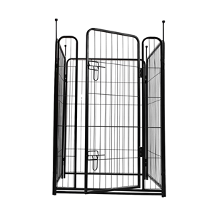 Corral Metálico Personalizable para Cachorros, Corralito para Perros, Jaula de Hierro para Animales Pequeños, Categoría de Producto: Puertas y Corrales para Mascotas - Product Image 2