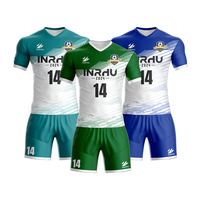 Vente en gros de maillots de football sublimation personnalisés de qualité originale, ensemble complet de l'équipe pour hommes, maillots de football rétro personnalisés